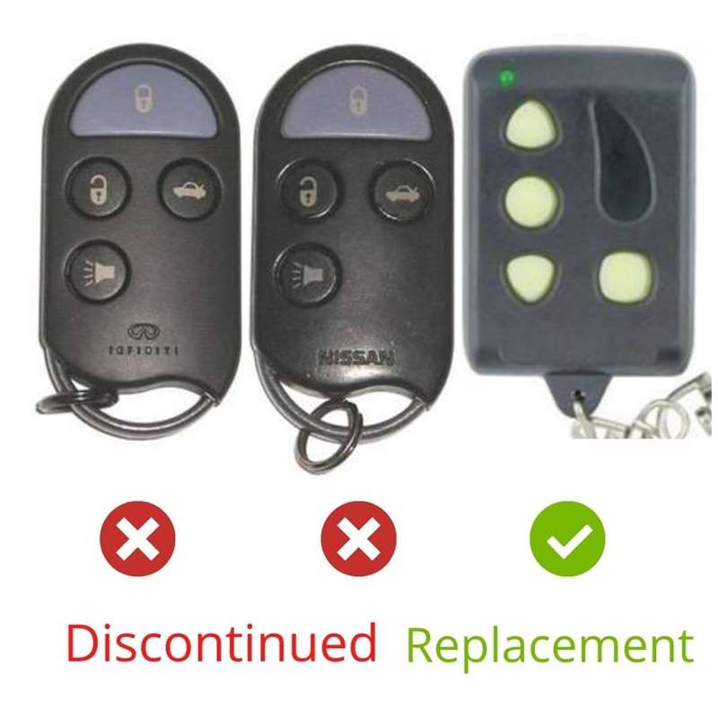 1998 Infiniti I30 Remote FCC: A269ZUA078 PN: 28268-40U15, 28268-40U05 - Remotes And Keys