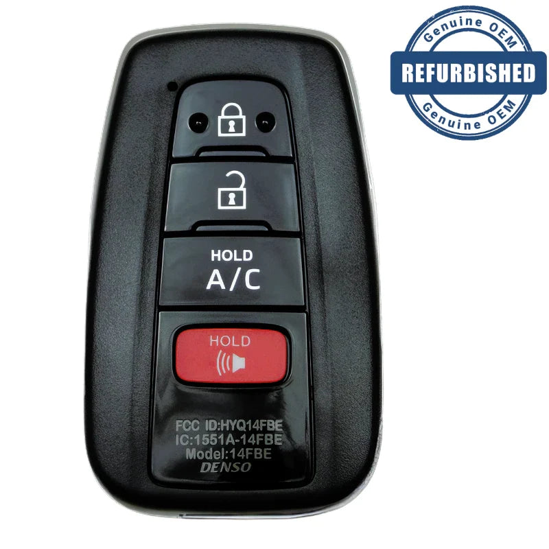 2018 Toyota Prius Prime Smart Key Fob PN: 89904-47460