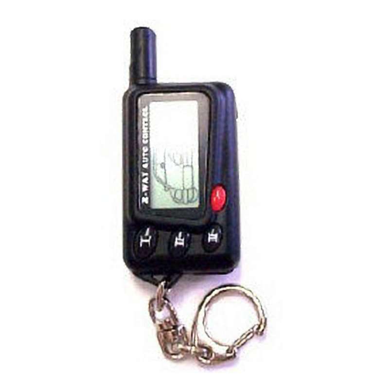Used 2Way Code Alarm 3BCRAM Keyless Starter Remote NJQ500HAA
