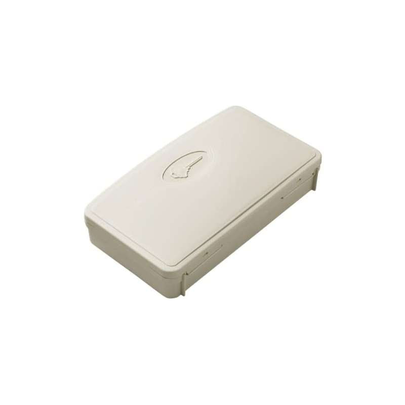 Compact 6 Hook Mountable Key Case,Holds up to 6 sets of keys.