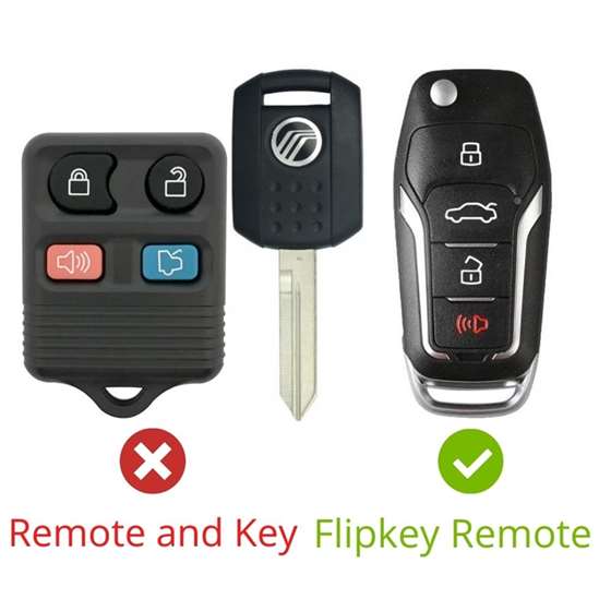 2008 Mercury Sable Custom Flipkey FCC ID: CWTWB1U345, CWTWB1U331