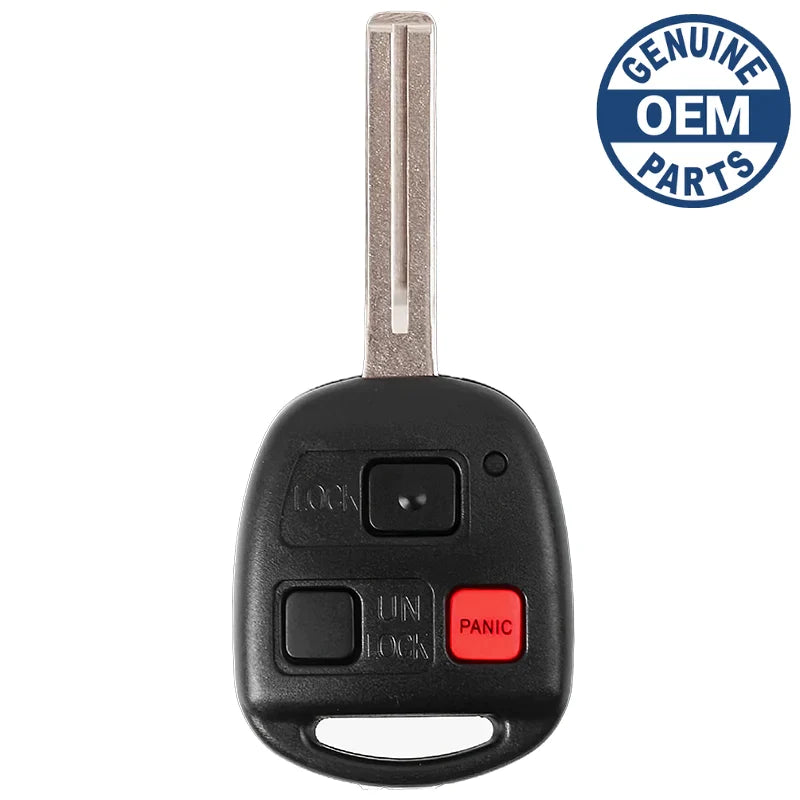 1999 Lexus LX470 3 Button Remote Head Key PN: 89070-60080