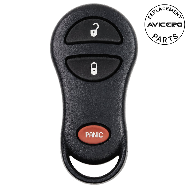 1999 Chrysler Town & Country Remote FCC ID: GQ43VT13T, GQ43VT17T