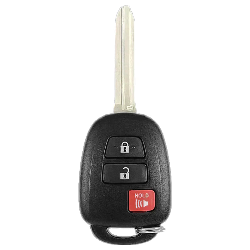 thumbnail interactive-video image 1 of 2x Replacement Transponder Key For 2005-2010 Toyota Tacoma - Uncut Blank (W5350 For TOY44D-PT) 1 of 5