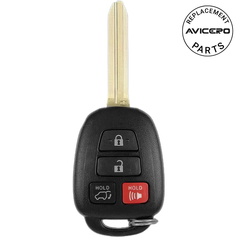 2015 Toyota RAV4 Remote Head Key PN: 89070-0R221