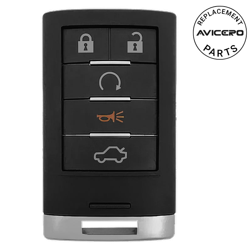 2008 Cadillac CTS Smart Key Fob Driver 2 PN: 25943677