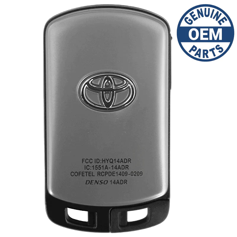 2017 Toyota Sienna Smart Key Remote PN: 89904-08040