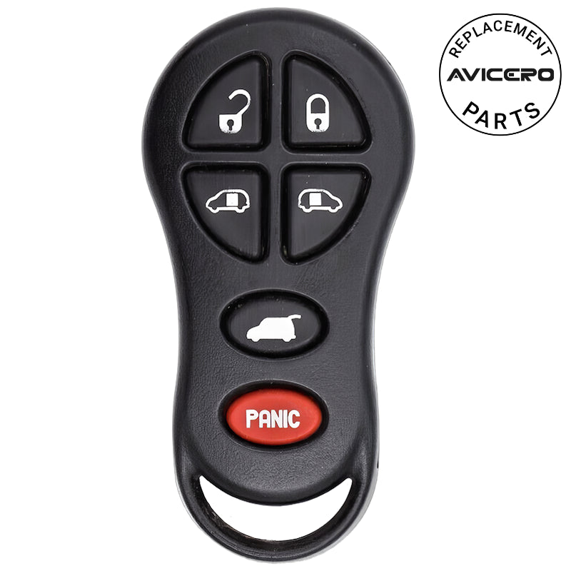 2004 Chrysler Voyager Remote FCC: GQ43VT18T, PN: 04686797