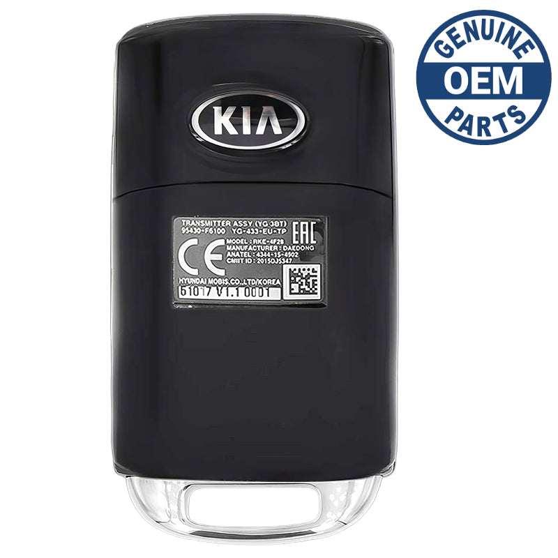 2015 Kia Cadenza Smart Key Fob PN: 95440-3R601