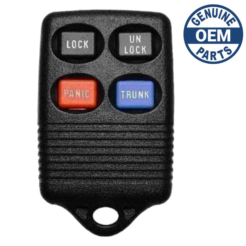 Genuine OEM Lincoln Continental Remote Key Fob – Memory #2 For 1998-2002 Models (Gray, 4-Button)