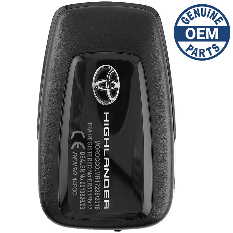 2023 Toyota Highlander Smart Key Remote PN: 8990H-0E360