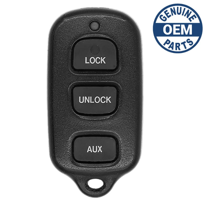 2003 Toyota Camry Dealer Installed Keyless Entry Remote BAB237131-056 with AUX Button