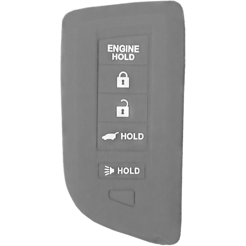 Silicone Key Fob Cover For Acura 5 Buttons Smart Key Remote