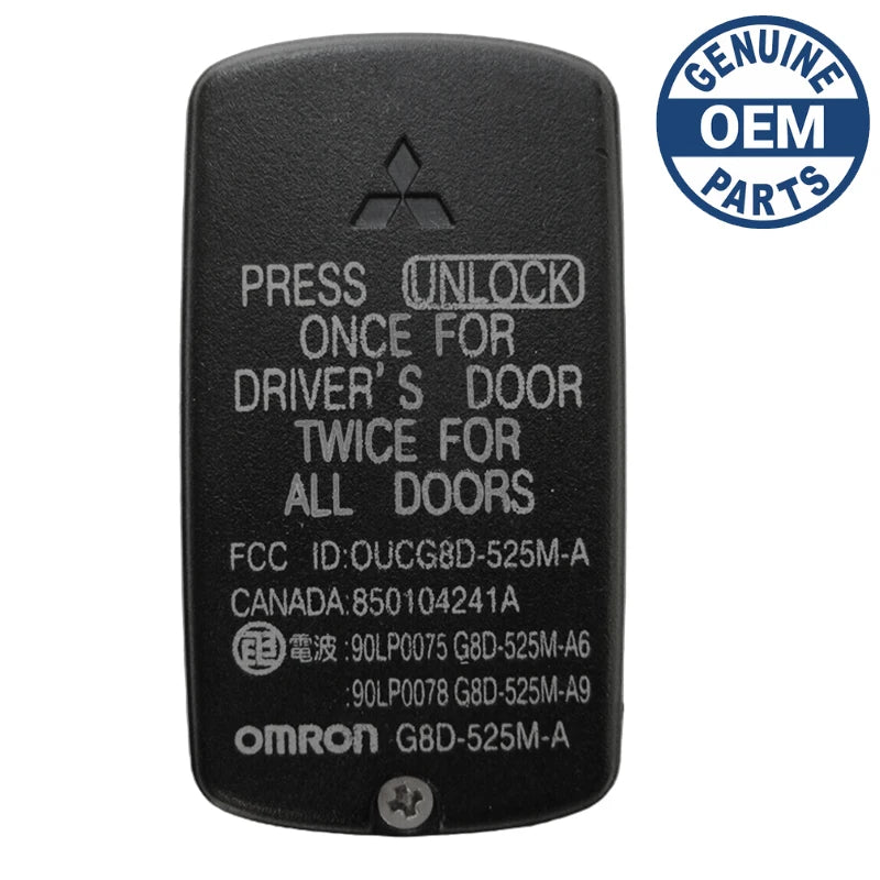 2003 Mitsubishi Eclipse Remote PN: MR587982 FCC ID: OUCG8D-525M-A