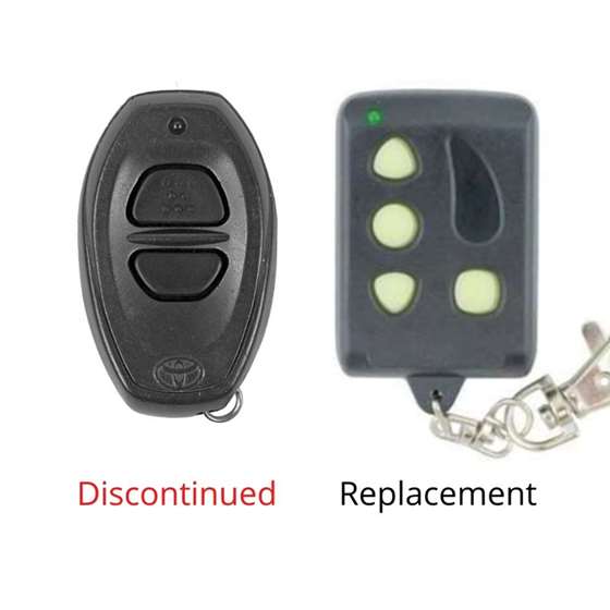 Replacement Toyota Dealer Installed Remote PT398-07100 08191-00870