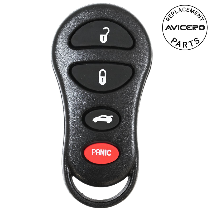 2001 Dodge Stratus Remote FCC ID: GQ43VT17T PN: 04602260AD