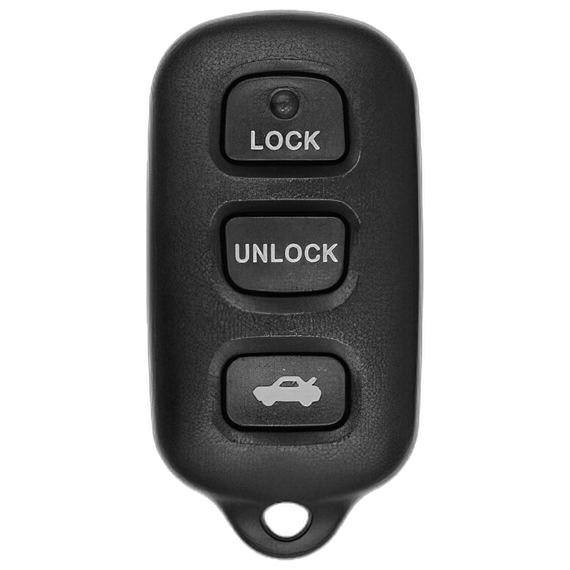 2002 Toyota Solara Remote FCC: GQ43VT14T PN: 89742-AA030