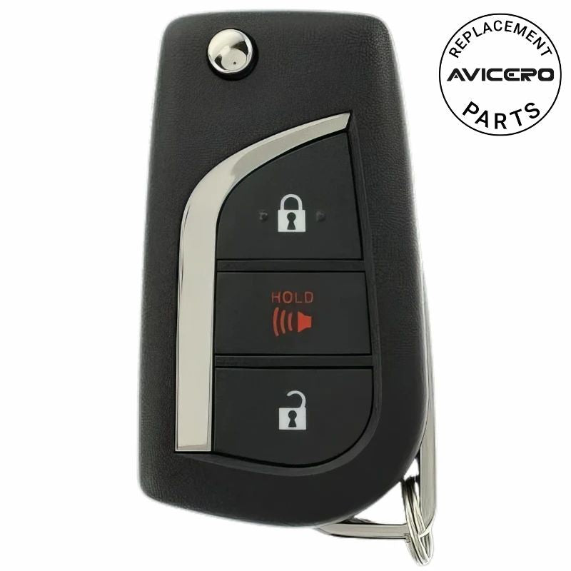 2023 Toyota RAV4 Flipkey Remote PN: 89070-0R380, 89070-0R300
