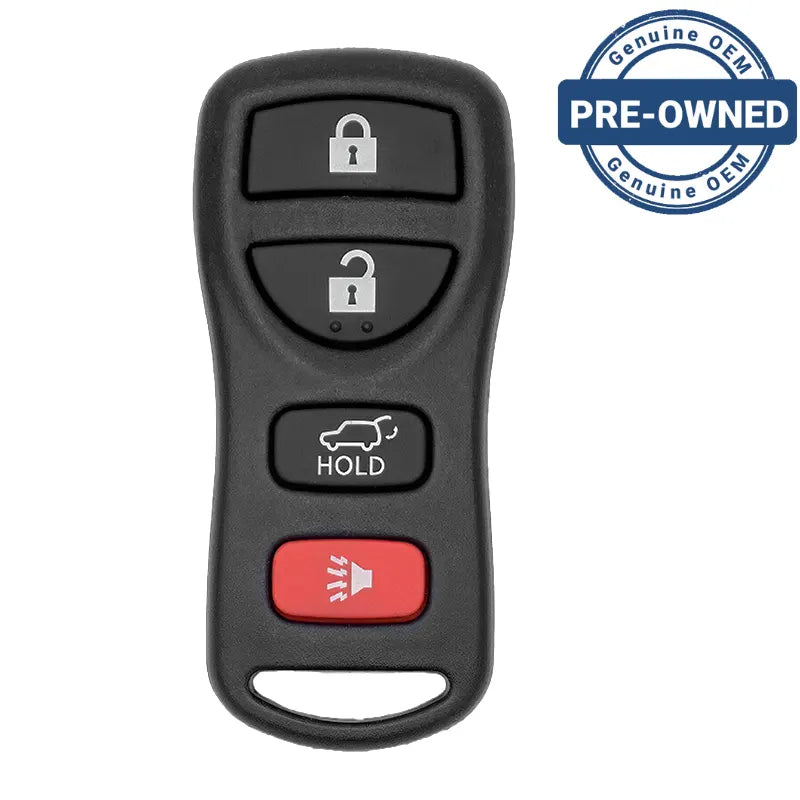 2004 Nissan Quest Remote KBRASTU15 4 Button1