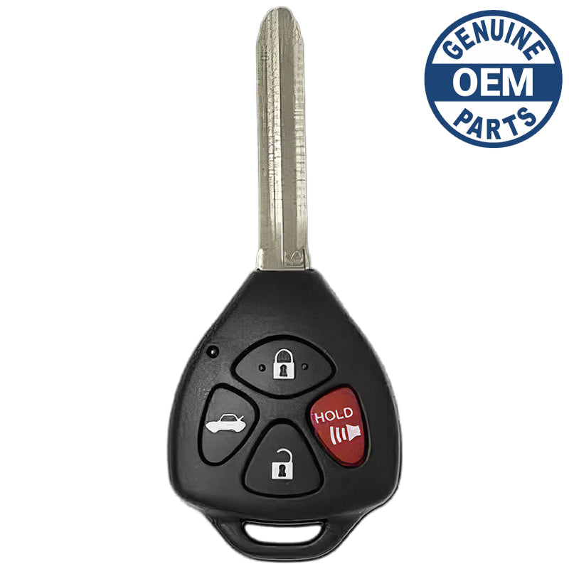 2010 Toyota Corolla Remote Head Key PN: 89070-12820