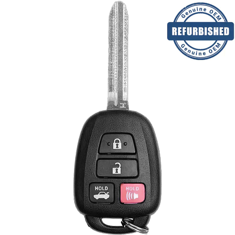 2016 Toyota Corolla Remote Head Key PN: 89070-02880