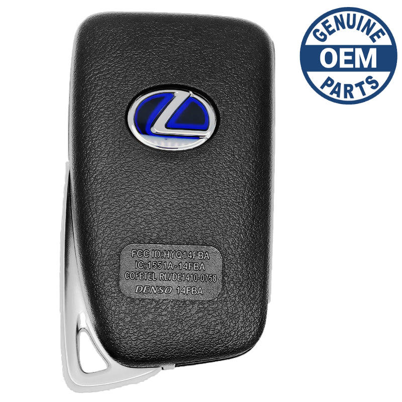 2016 Lexus ES300h Smart Key Fob PN: 89904-06170, 89904-30A91