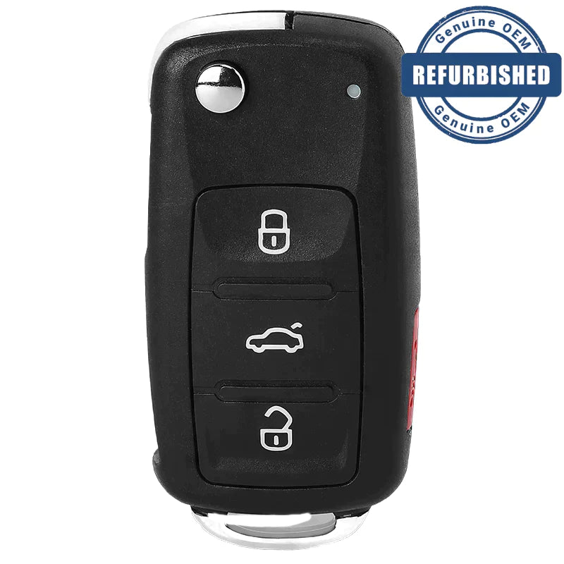 2018 Volkswagen Passat FlipKey Remote FCC ID: NBGFS93N PN: 5K0837202BJ