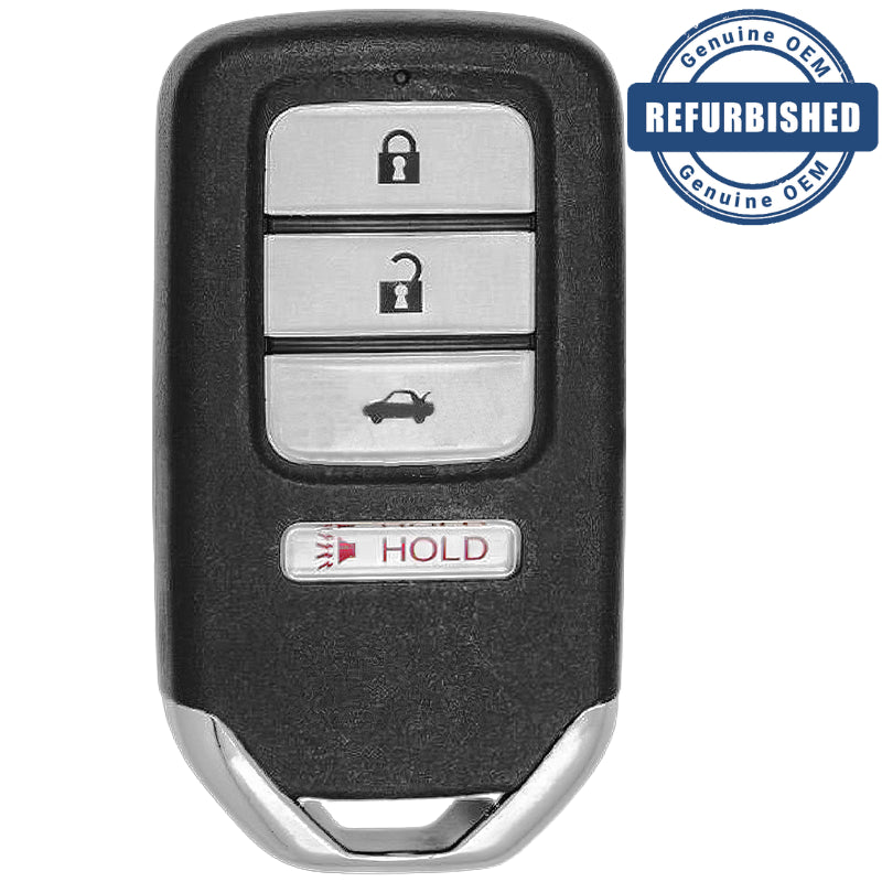 2016 Honda Accord Driver 2 Smart Key Remote PN: 72147-T2G-A81