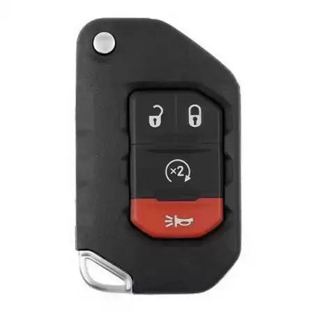 Repacement Case For Jeep Smart Flip Key Remote FCC: OHT1130261 PN: 68416784AA