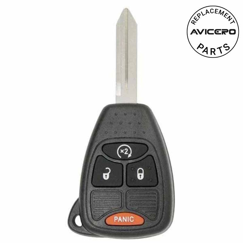 2007 Dodge Nitro OEM Remote Head Key FCC: KOBDT04A PN: 68002316AC