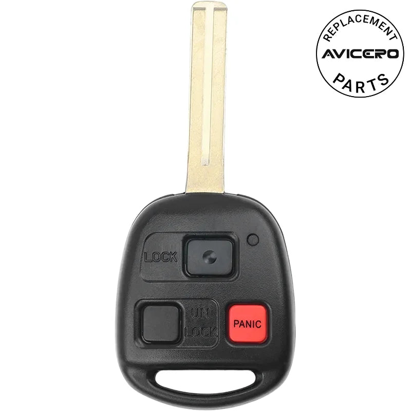 2000 Lexus RX300 3 Button Remote Head Key PN: 89070-48020