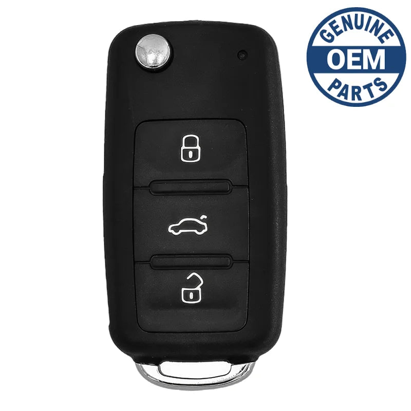 2014 Volkswagen CC Smart FlipKey Remote FCC ID: NBG010206T PN: 5K0837202