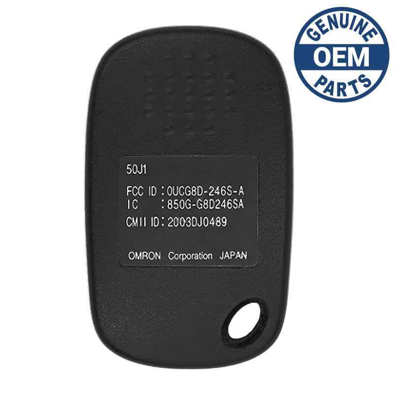 2004 Suzuki Grand Vitara Remote FCC ID: OUCG8D-246S-A PN: 37182-50J10