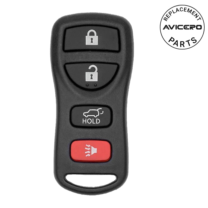 2009 Nissan Quest Remote KBRASTU15 4 Button1