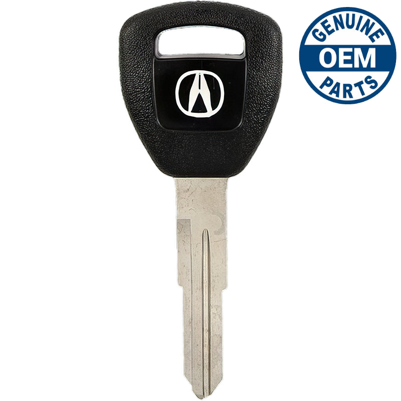 2-Pack Uncut Transponder Key For Honda ID46 Chip – V HO03-PT, AKS KEYS AKHDTK001, Nickel Plated/Black