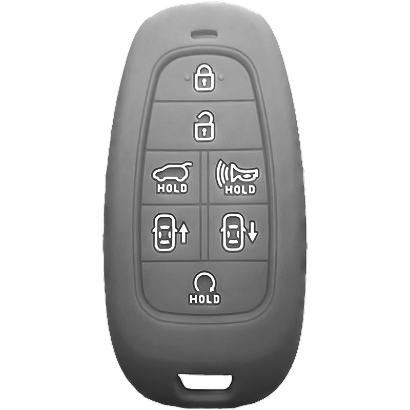 Silicone Protective Cover For Hyundai 7 Buttons Smart Key Remote
