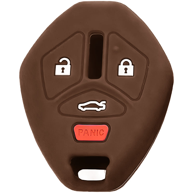 Silicone Protective Key Fob Cover For Mitsubishi 4 Buttons Flipkey Remote