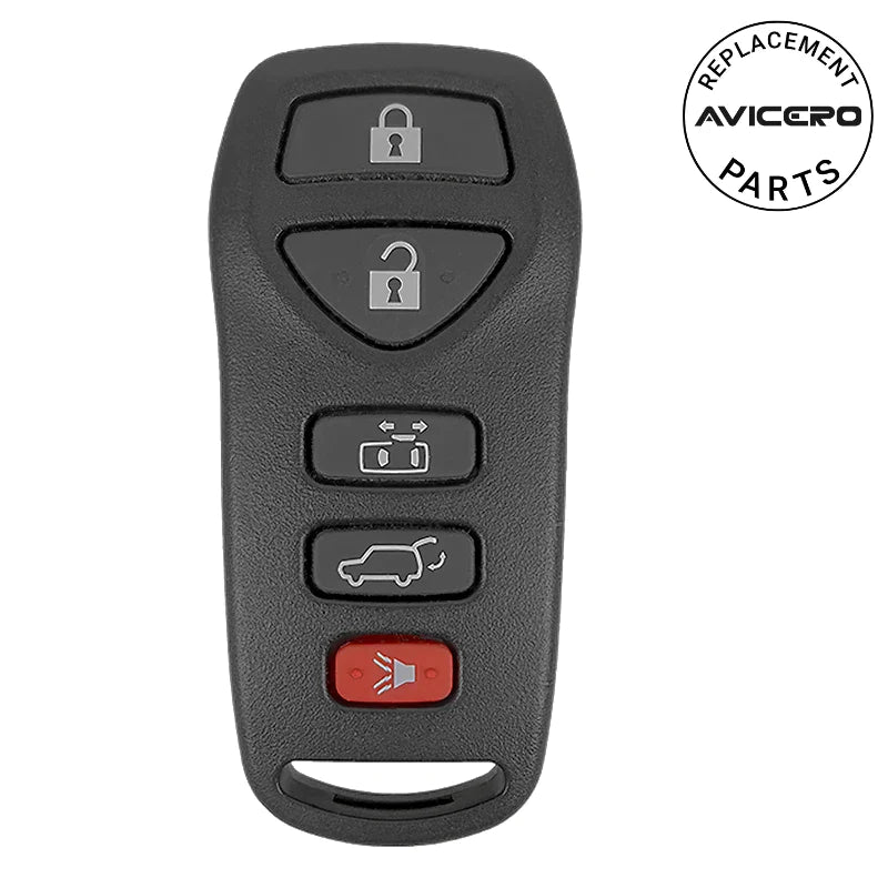 2007 Nissan Quest Keyless Entry Remote KBRASTU51 28268-5Z210