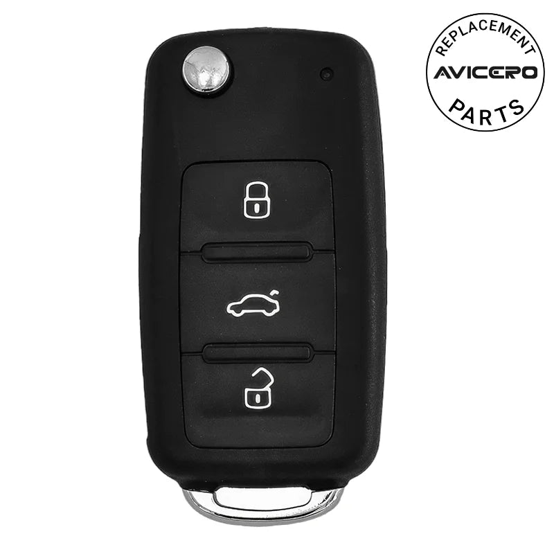 Flip Remote Key Fob for 2011 2012 2013 2014 2015 2016 Volkswagen Jetta