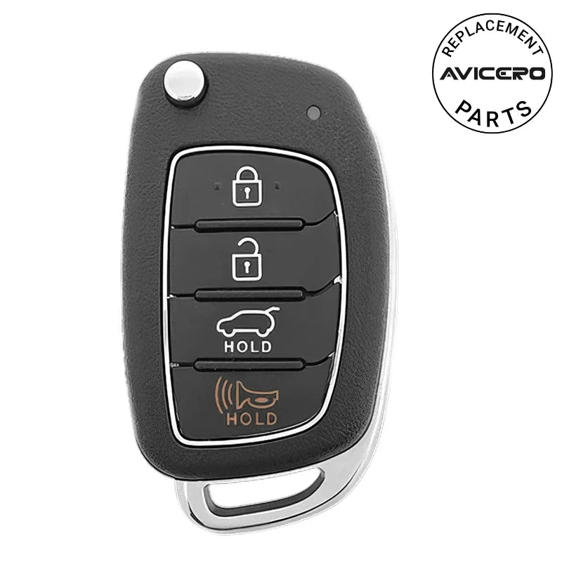 2013 Hyundai Santa Fe Flipkey Remote PN: 95430-4Z100, 95430-4Z101