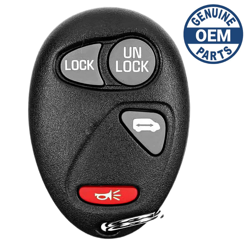  Pair of OEM Electronic 4-Button Key Fob Remotes Compatible With  Cadillac Chevrolet Pontiac Saturn (FCC ID: L2C0005T, P/N: 16263074-99) :  Automotive