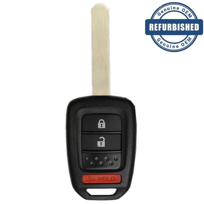 2013 Honda Crosstour Remote Head Key No Memory PN: 35118-TY4-A00