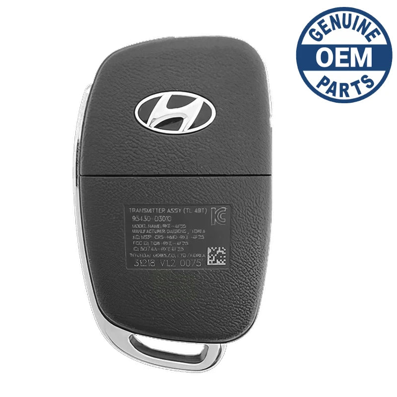 2013 Hyundai Santa Fe Flipkey Remote PN: 95430-4Z100, 95430-4Z101