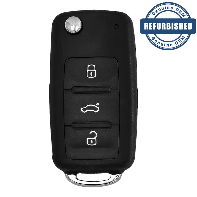 2016 Volkswagen Passat FlipKey Remote PN: 5K0837202 FCC: NBG010180T