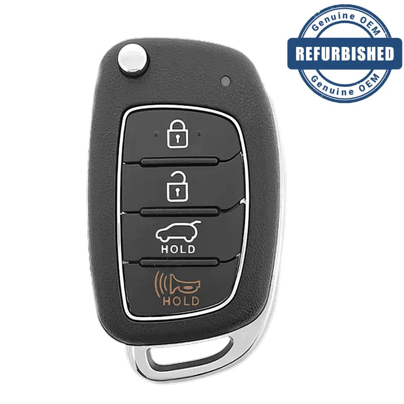 2015 Hyundai Santa Fe Flipkey Remote PN: 95430-4Z100, 95430-4Z101