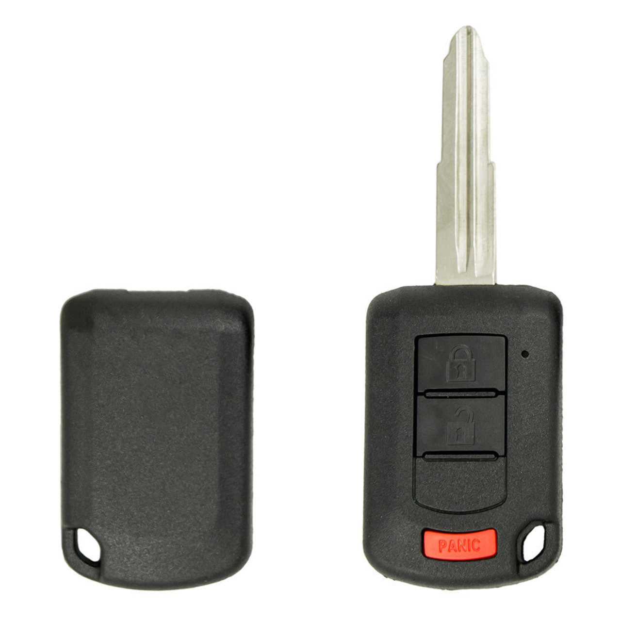 Mitsubishi Remote Head Key 3 Buttons Replacement Case FCC ID: OUCJ166N PN: 6370B904
