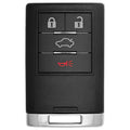 2010 Cadillac CTS Smart Key Fob Driver 2 PN: 25854938, 25946299