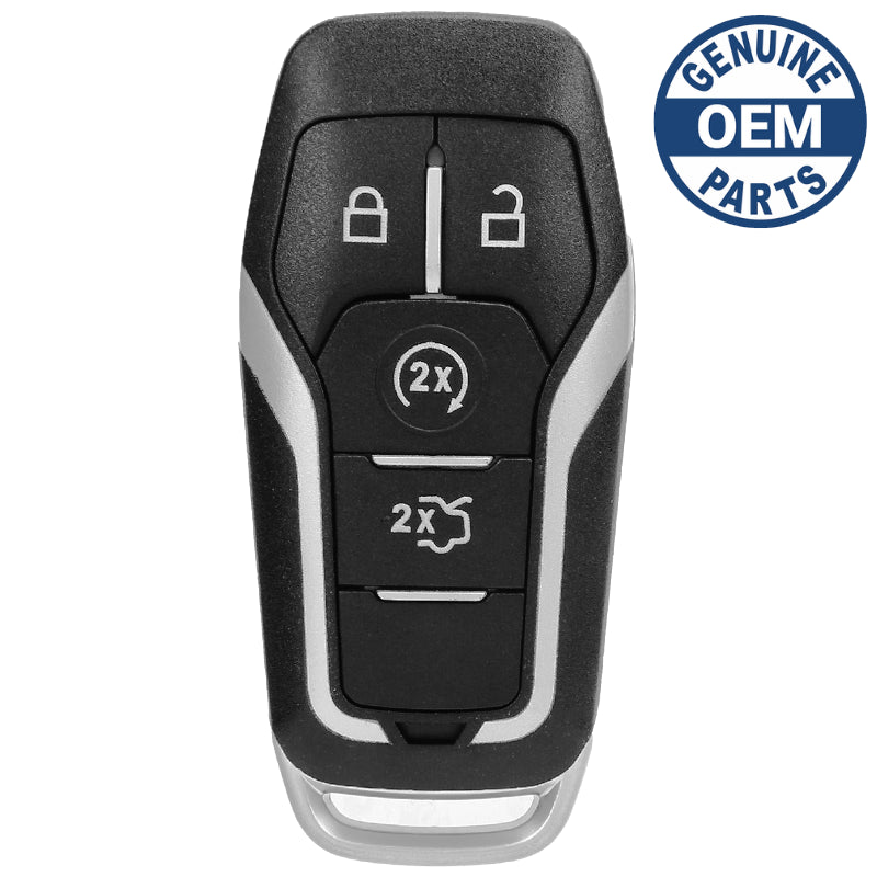 KEYXPRESS 2x Smart Remote Key Fob Shell – 2015-2018 Ford F-150, Expedition, Super Duty – 5 Button