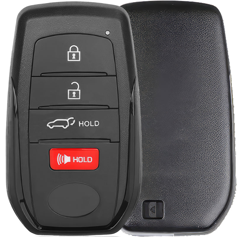 Toyota Smart Key 4 Button Replacement Case FCC ID: HYQ14FBW, PN: 8990H-0A020