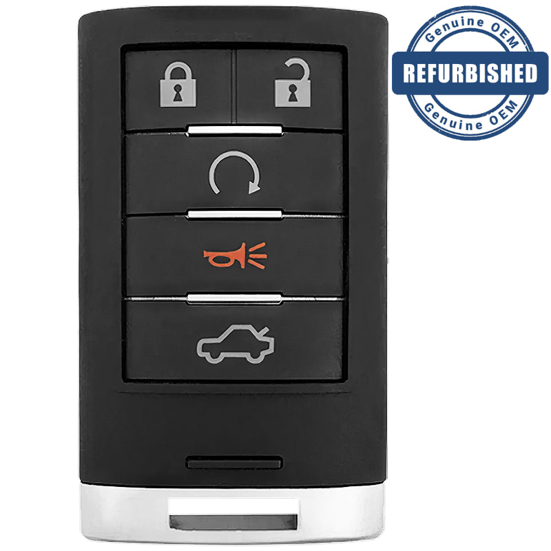 2009 Cadillac CTS Smart Key Fob Driver 2 PN: 25943677